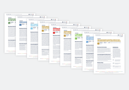 SDG Ambition Benchmark Reference Sheets